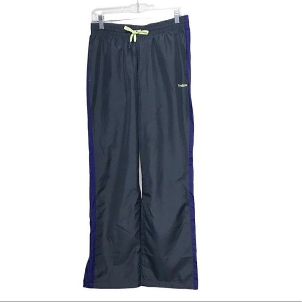 Reebok Gray Athletic Track Pants Small